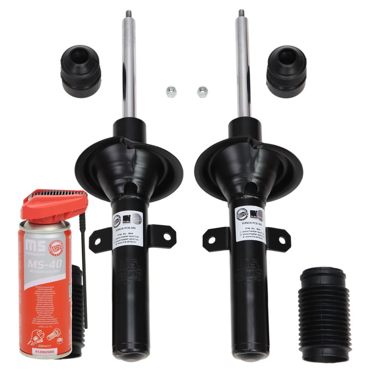 Master-Sport lengéscsillapító készlet, 2 db, porvédelemmel, 11,75 kg, Ford Transit