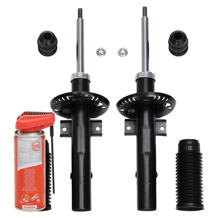 Master-Sport lengéscsillapító készlet, 2 db, felső tartóval, 7,7 kg, Audi A2, Seat Cordoba, Skoda Fabia, többszínű