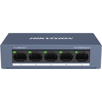 Swich Hikvision DS-3E0105-O, 5 PORTURI, 10/100 Mbps