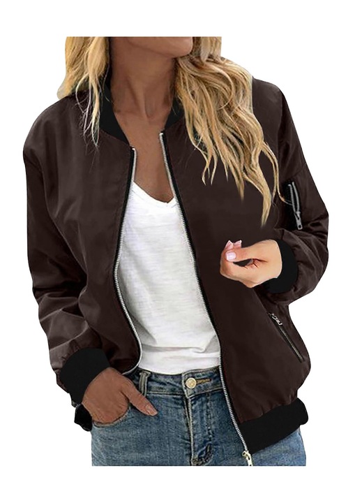 Jacheta femei, poliester/elastan