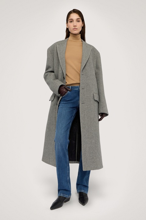 TRUSSARDI, Blugi regular fit cu talie medie, Albastru inchis, 29