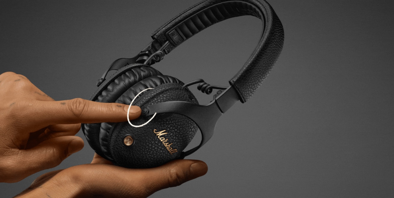 Casti Over-Ear Marshall Monitor III A.N.C., Wireless, Bluetooth
