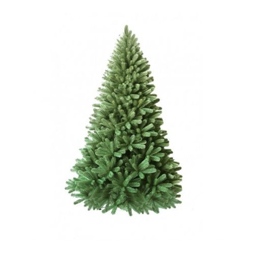 Brad artificial Dekortrend, Green Flame, 240 cm, ramuri vizibile full 3D, cu suport metalic inclus