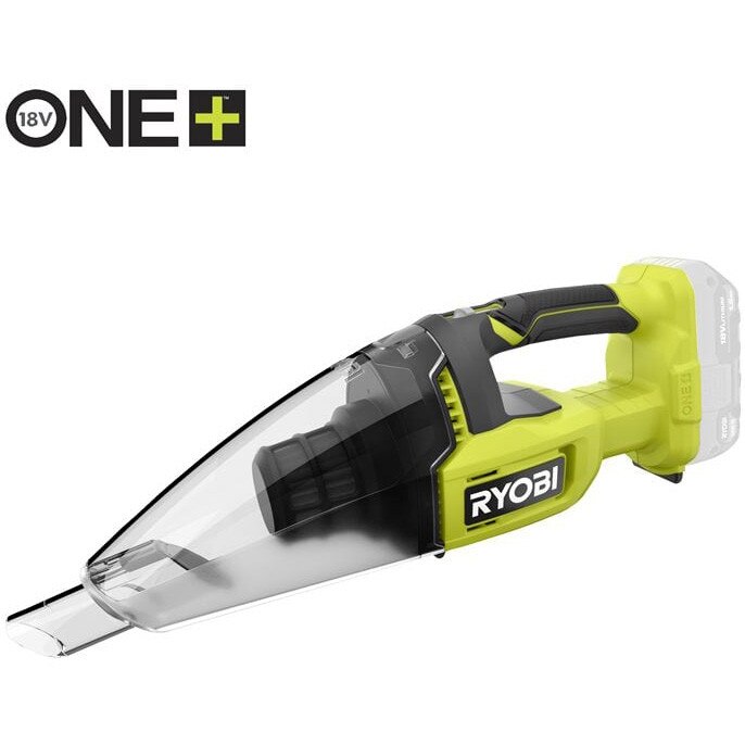 Aspirator de mana, RYOBI, 18 V, Galben/Negru