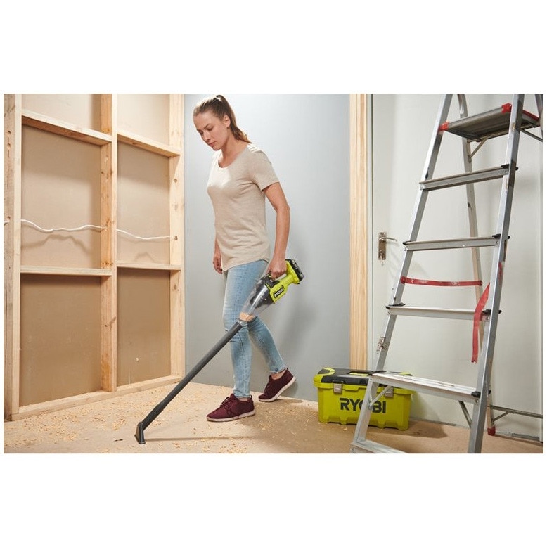 Aspirator fara fir Ryobi RHV18F-0 18V, capacitate 600ml, putere 1100l/min, 0.95kg