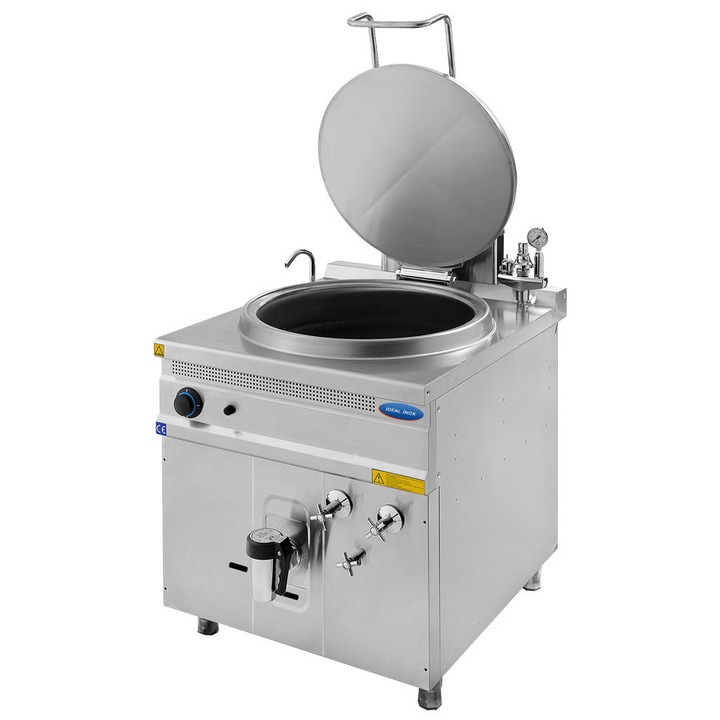 Marmita 80 l incalzire indirecta Ideal Inox gaz Linia 700