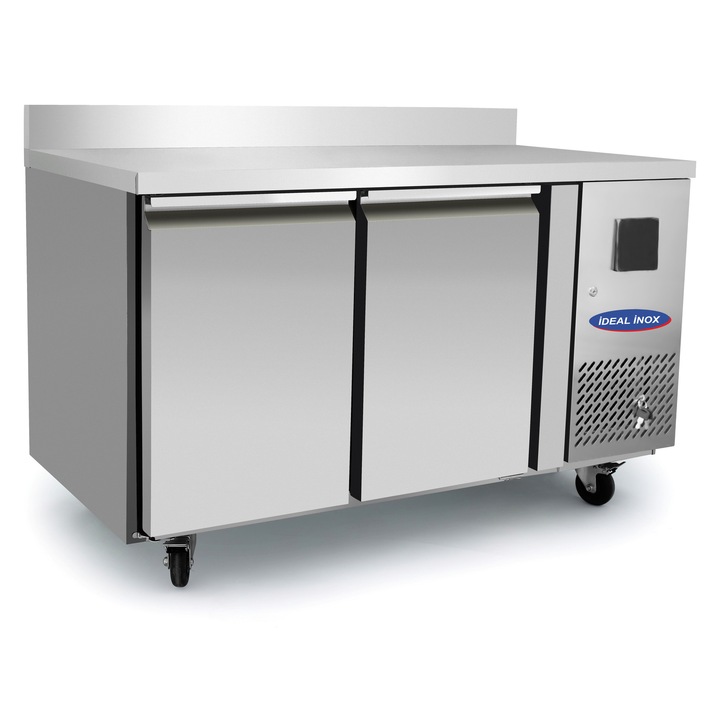 Masa inox rece cu 2 usi Ideal Inox 280 l 1360x700x850