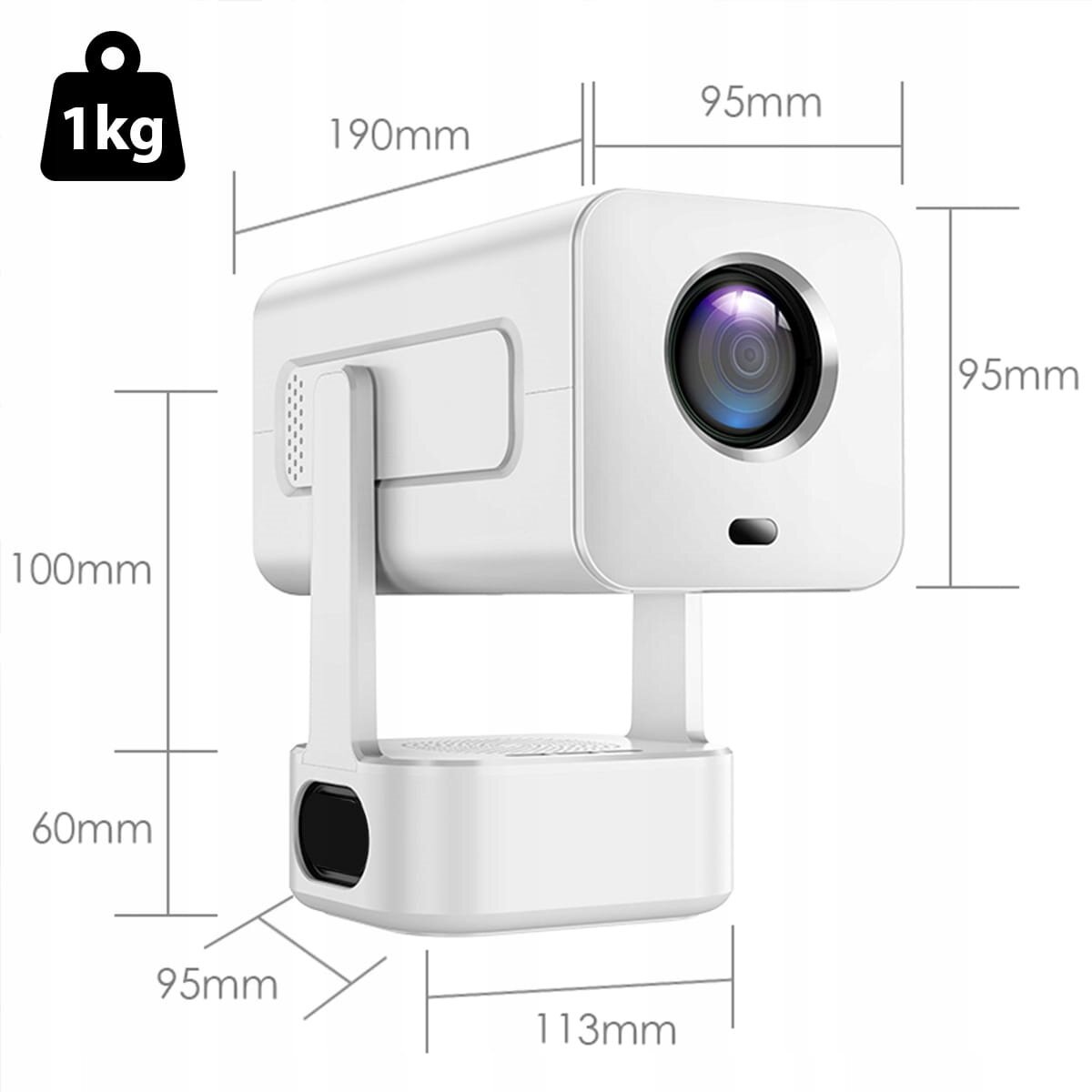 Proiector ZENWIRE PrimeView IMC360, 1920x1080, 400 ANSI lumen, Wi-Fi ...