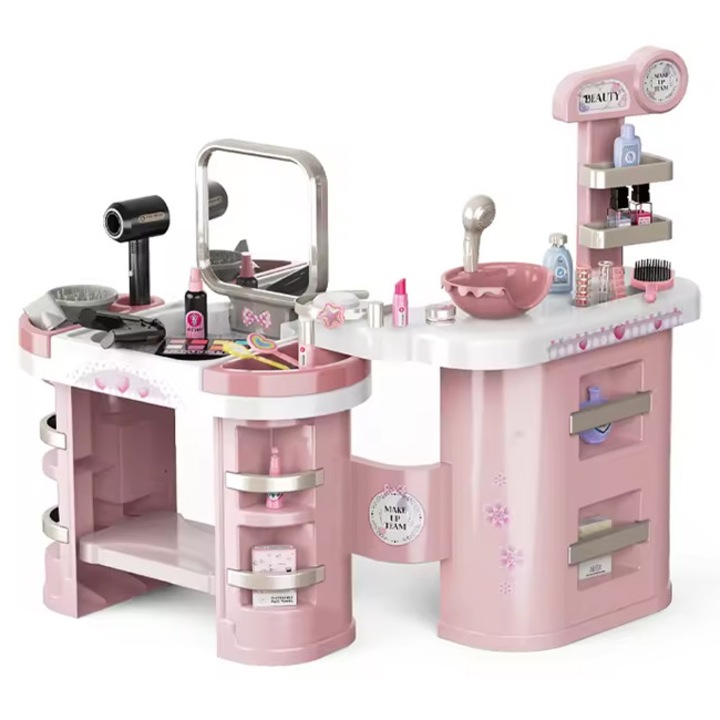 Детски салон за красота 3 в 1, Розов