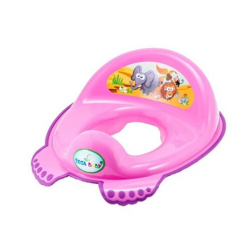 Reductor toaleta antiderapant Safari Jungle Roz copii, bebelusi