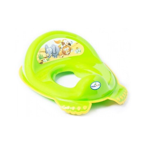Reductor toaleta antiderapant Safari Jungle Verde copii, bebelusi