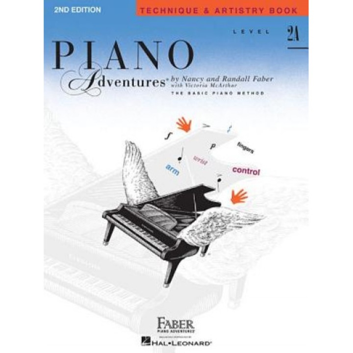 Piano Adventures, Level 2A, Technique & Artistry Book,