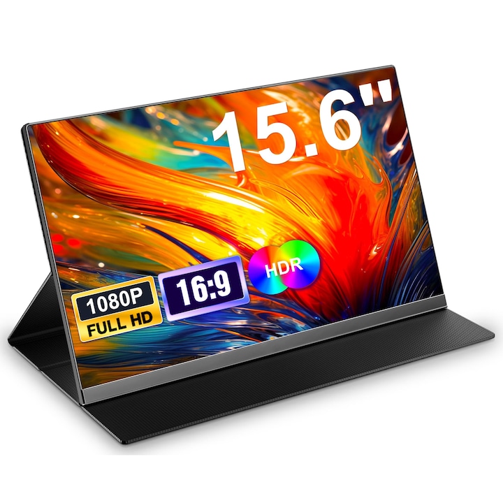 Monitor LED Dell P2425H 23.81 inch FHD IPS 5ms 100Hz Fara Stand Black