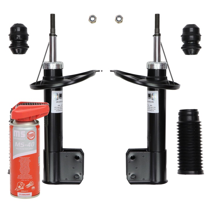 Lengéscsillapító Master-Sport, szett, gáz, gumi támasztékkal, 16K001593, 8,69kg