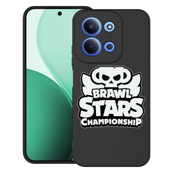 BestCase® Ултра тънък TPU калъф, съвместим с Xiaomi Redmi 15C 5G (173 мм), с дизайн Brawl Stars ChampionShip, 2100002 B 1686