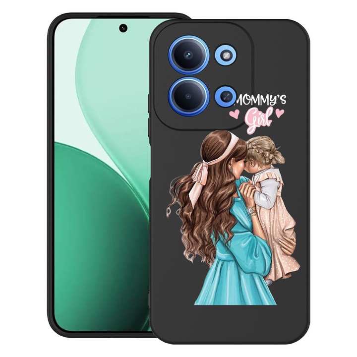 BestCase® Ultra Slim TPU tok Xiaomi Redmi 15C 5G (173mm) telefonhoz, Mommy's Girl dizájnnal, 2100002 B 555