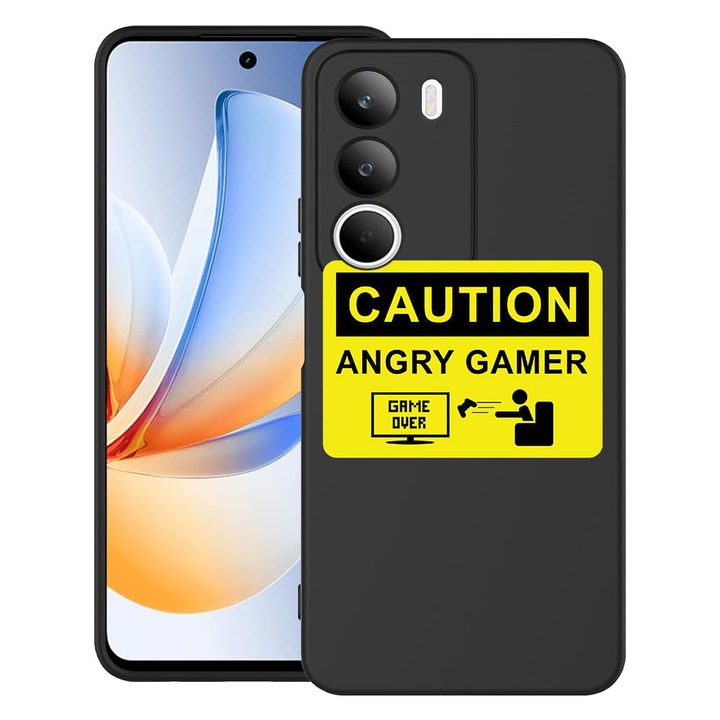 BestCase® Husa pentru Realme C71 cu Design Angry Gamer, TPU Mat Ultra Slim, 2071154 B 673