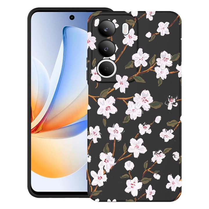 BestCase® Husa pentru Realme C71 cu Design Spring Flower, TPU Mat Ultra Slim, 2071154 B 512