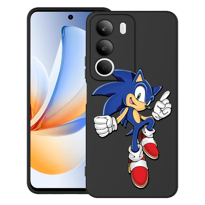 BestCase® Husa pentru Realme C71 cu Design Sonic Boom, TPU Mat Ultra Slim, 2071154 B 1614