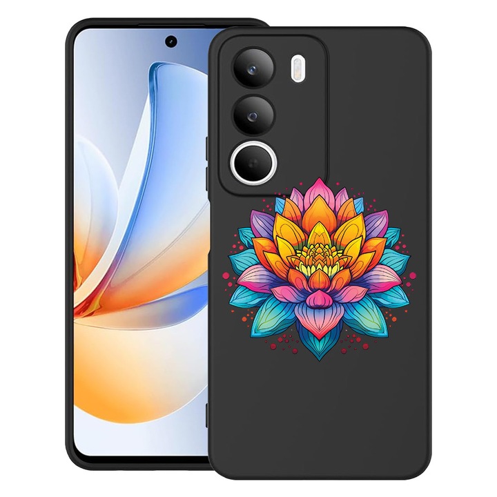 BestCase® Husa pentru Realme C71 cu Design Dream Colors Flower, TPU Mat Ultra Slim, 2071154 B 1509
