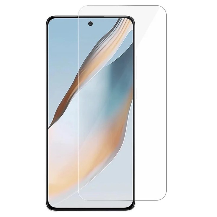 2 darabos készlet, Evolium edzett üvegfólia Oppo K12-höz, átlátszó