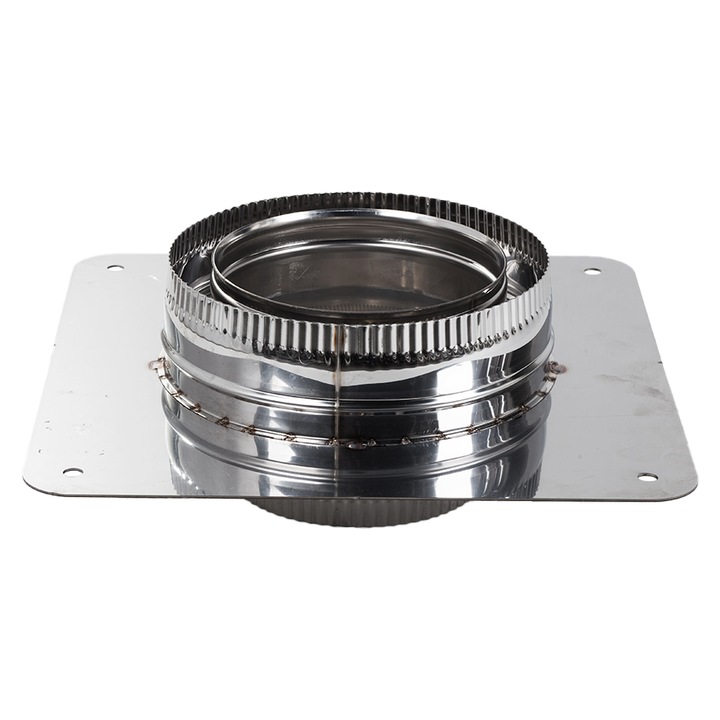 Suport Trecere Cos Zidit Versia-Lux, Inox, izolat, D120/180