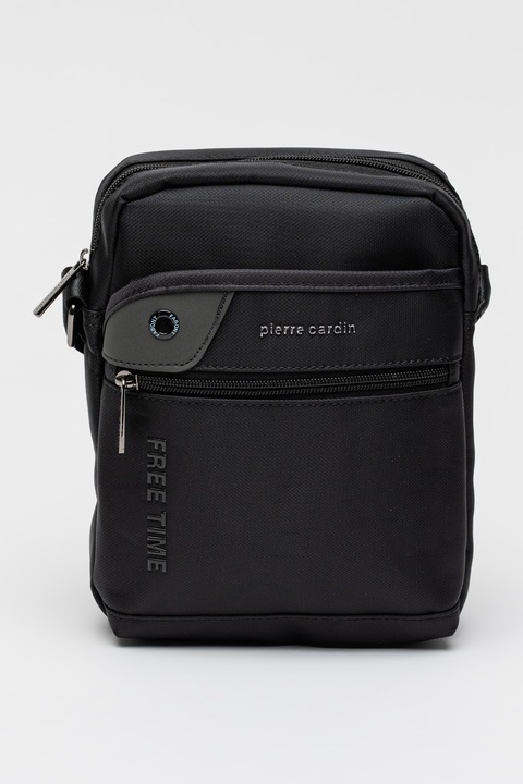 Pierre Cardin, Alan keresztpántos táska több zsebbel, Fekete