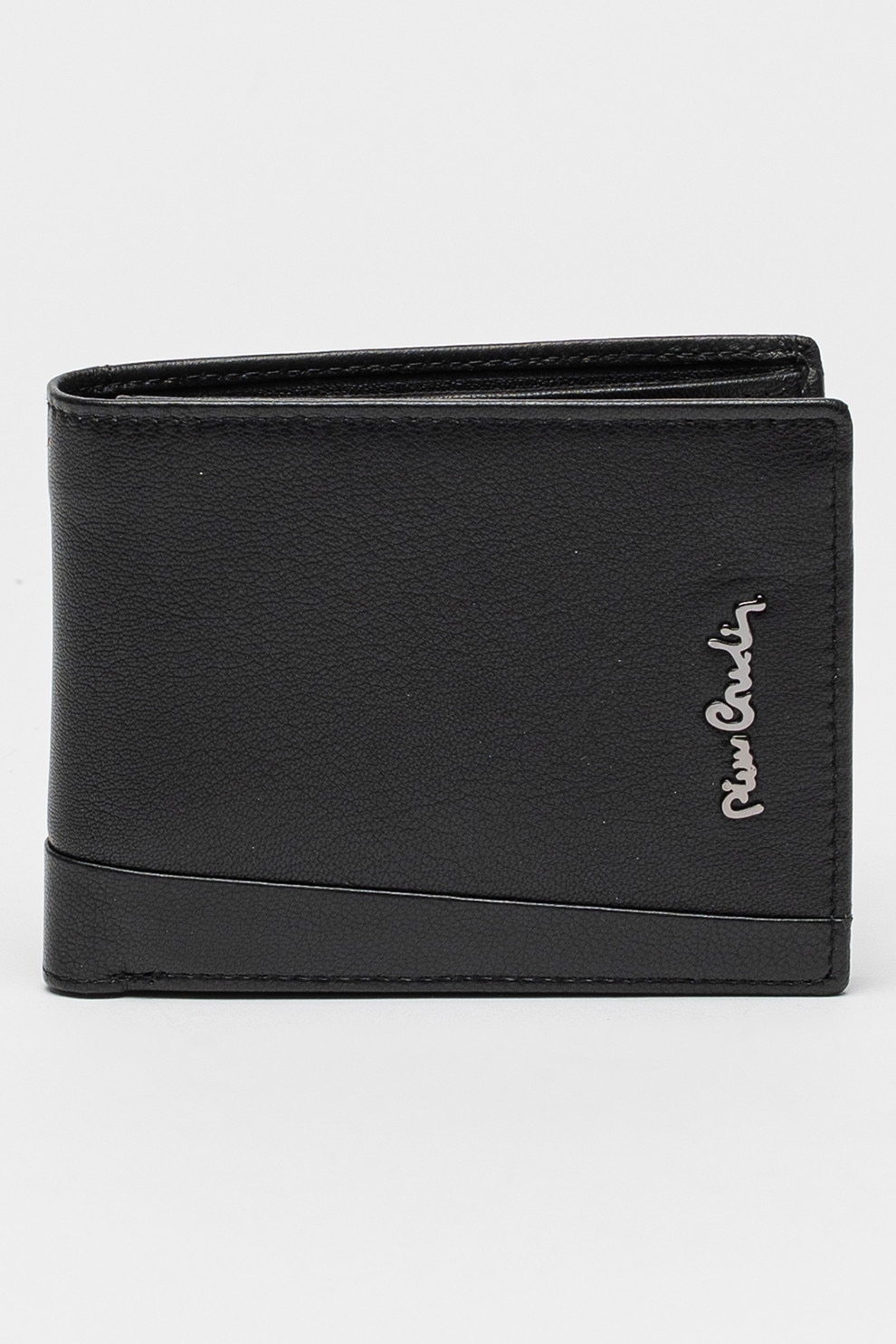 Pierre Cardin, Portofel de piele ecologica, Negru