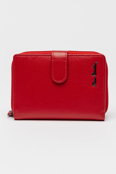 Pierre Cardin, Кожено портмоне RFID, Червен
