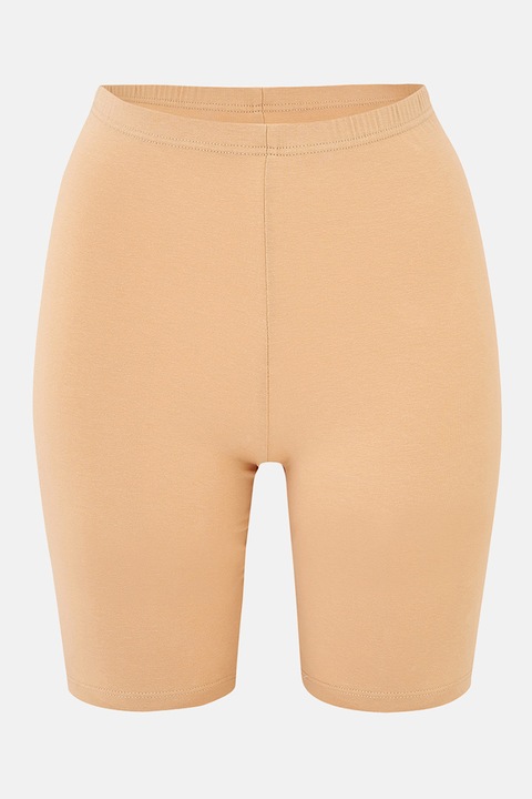 DAGI, Colanti scurti cu talie inalta, Bej