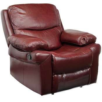 Fotoliu Kring Royal, cu recliner si 3 trepte de confort, piele naturala, Maro Roscat, 107 x 98 x 100 cm Fotoliu Kring Royal, cu recliner si 3 trepte de confort, piele naturala, Maro Roscat, 107 x 98 x 100 cm