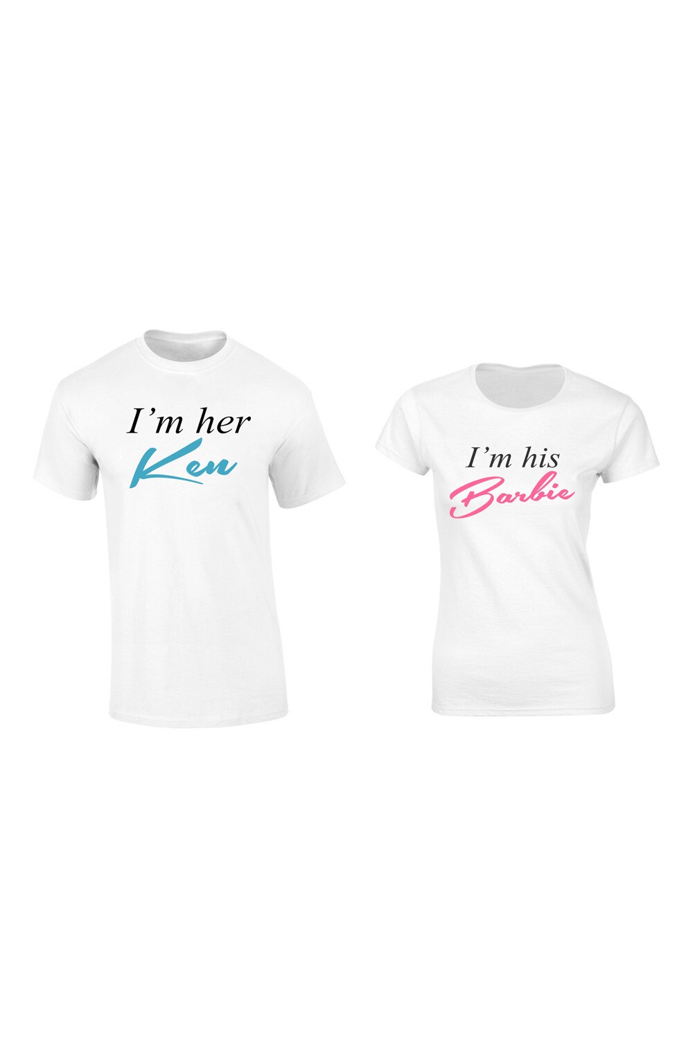 Set de 2 tricouri pentru cuplu I'm Her KEN , marimea S