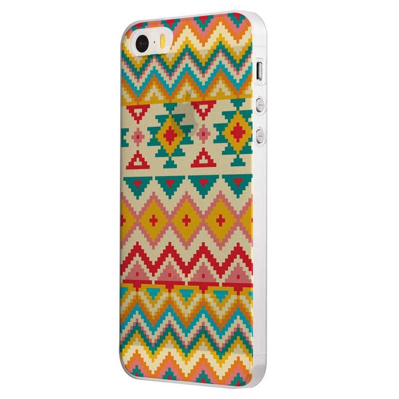 Husa Silicon, Ultra Slim 0.3MM, Aztec, Apple iPhone 5 / 5S / SE