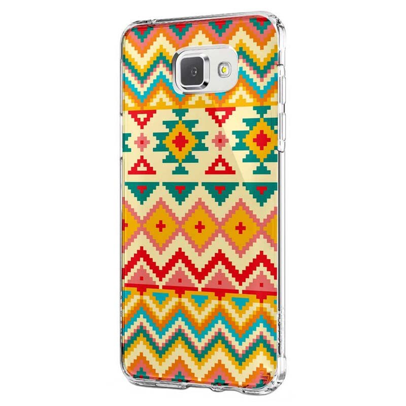 Husa Silicon, Ultra Slim 0.3MM, Aztec, Samsung Galaxy A3 2017