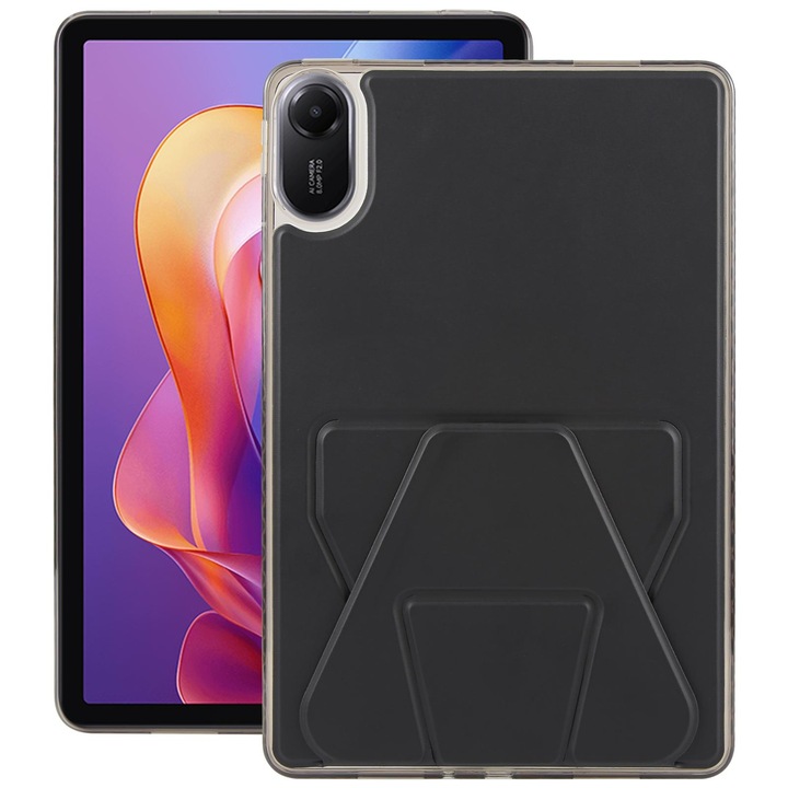 Калъф за таблет Xiaomi Redmi Pad 2, магнитен, акрилна кожа, сгъваем, черен