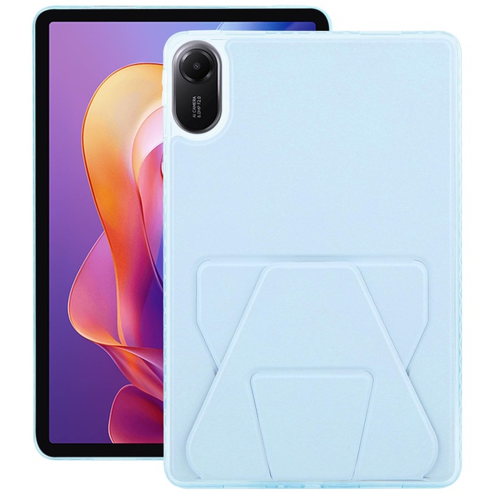 Калъф за таблет Xiaomi Redmi Pad 2, магнитен, акрилен, кожен, небесносин