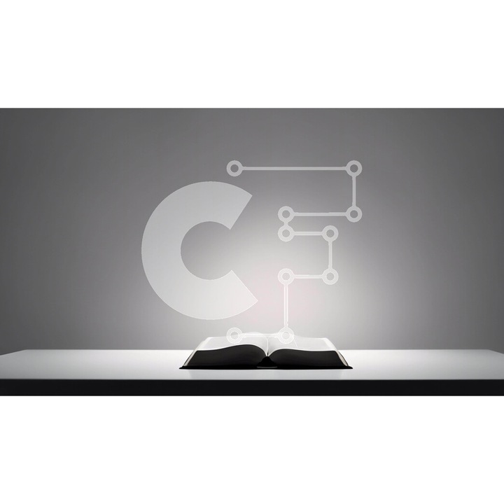 Puzzle din lemn Intrahome, 10x10 cm, 25 piese, design carte deschisa pe masa alba cu lumina intensa, cutie din lemn wenge.