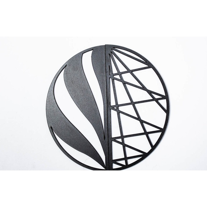 Ciclul geometric din lemn, Intrahome, 3mm-4mm, 6x6cm, set pentru decorare
