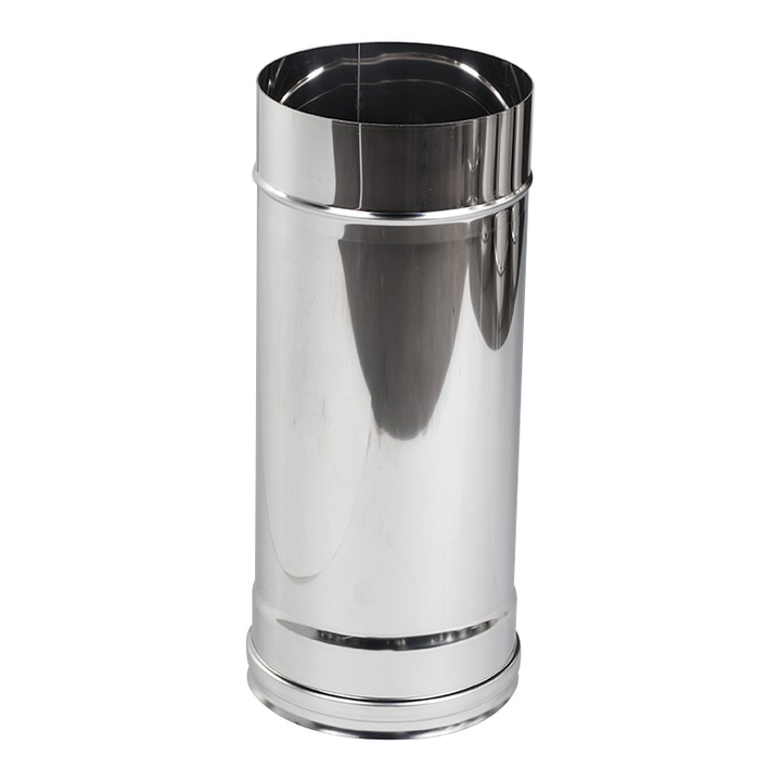 Burlan inox neizolat L0.5m, Versia-Lux, D140mm