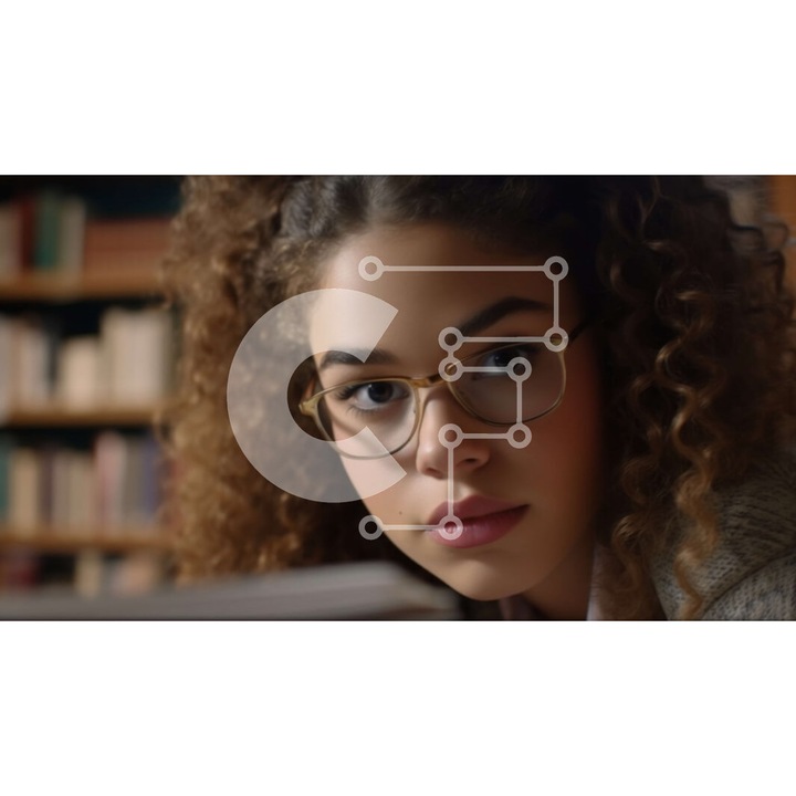 Puzzle din lemn Intrahome, neagra femeie citind, 25 piese, 10x10 cm, set in cutie de lemn wenge