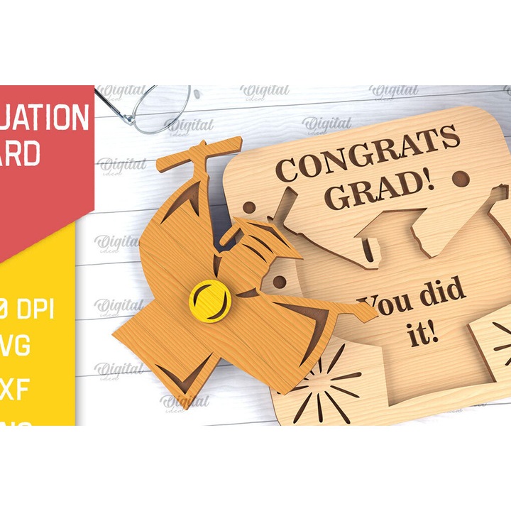 Felicitari, Intrahome, eucheteria karta apophoiteses, wenge, 10x15cm