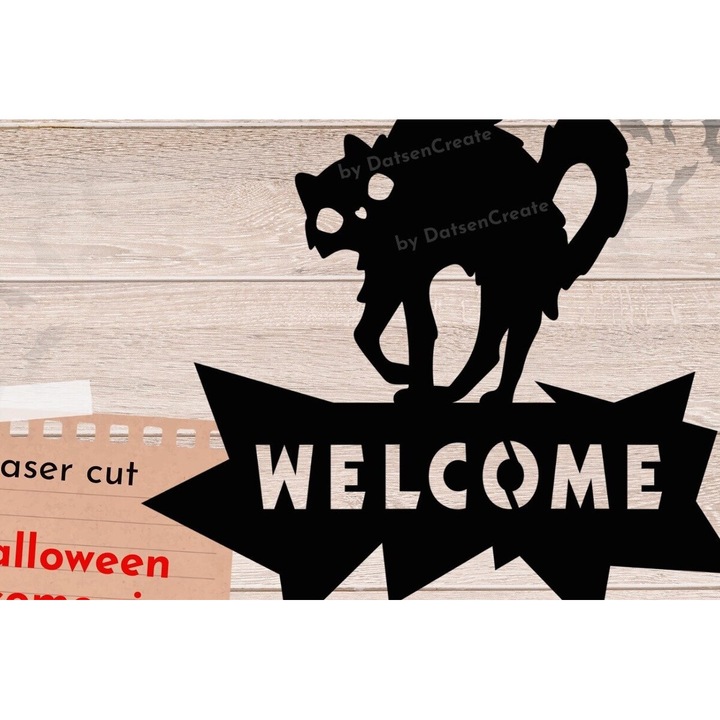 Kremastra portas gatas apokrion, Intrahome, plywood 3mm-4mm, 30x20cm, set