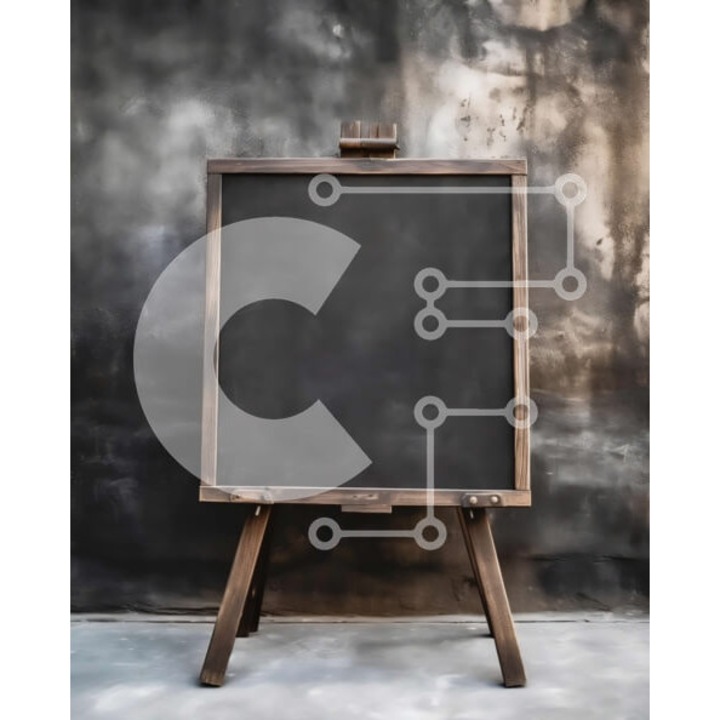 Puzzle din lemn Intrahome, 10x10cm, 25 piese, cu tablou negru, cutie din lemn wenge