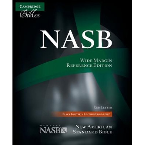 Wide-Margin Reference Bible-NASB, Cambridge University Press (Manufactured by)