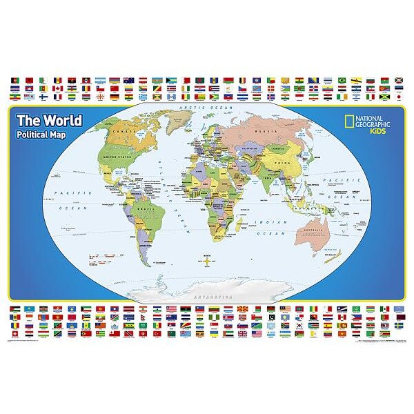 The World for Kids [Laminated], National Geographic Maps - Reference (Author)