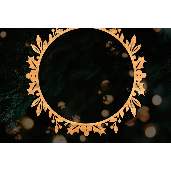 Accesorii decorative, Intrahome, stea de Craciun, 3mm-4mm, 20x20cm