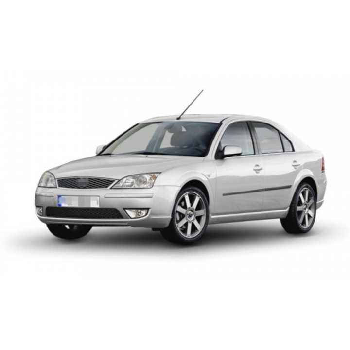 Set 4 bandouri usa idealSTORE compatibil Ford Mondeo 2000-2007 Sedan ->Protejeaza usile masinii impotriva loviturilor si zgarieturilor, Banda adeziva preinstalata, Design modern