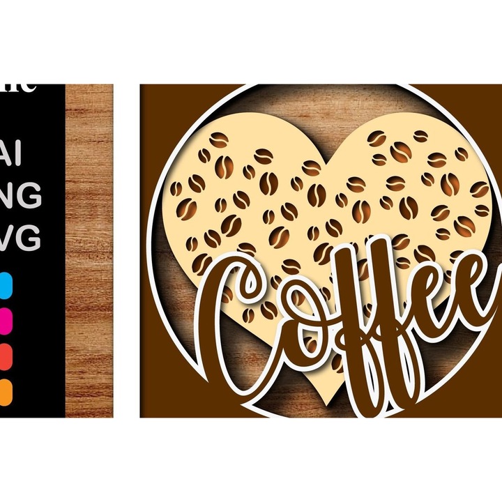 Panou decorativ 3D din plywood, Intrahome, wenge, 3mm-4mm, 20x20cm