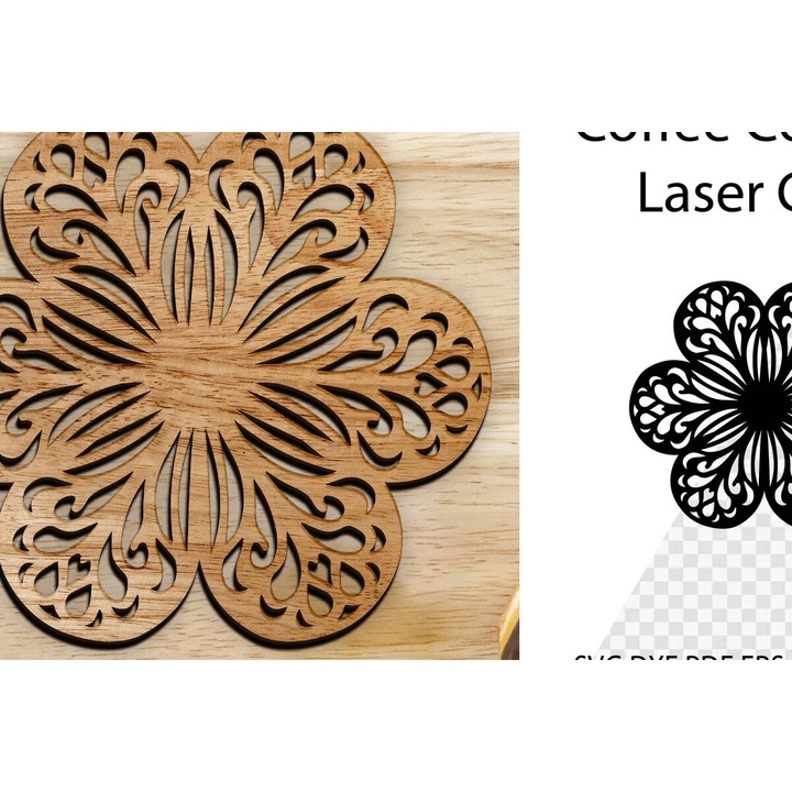 Suporturi bauturi, Intrahome, coaster din lemn, 3mm-4mm, 30x20cm