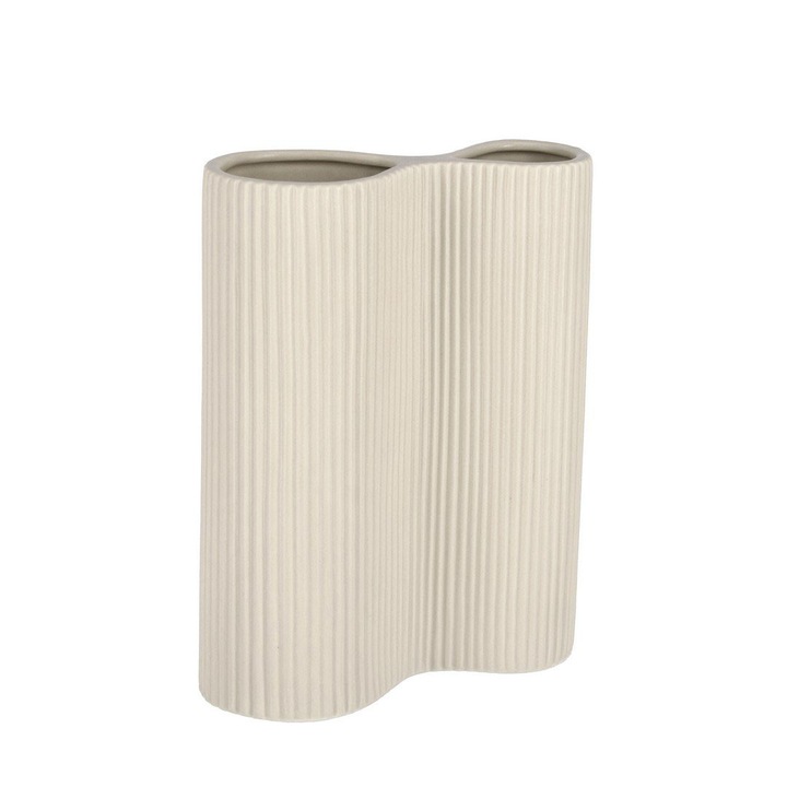 Vaza Vivy Striato Avorio L Bozotto